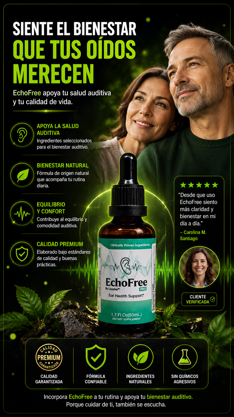 EchoFree® | Apoyo Profesional para tu Bienestar Auditivo